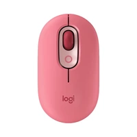 Mouse Logitech Pop Emoji Wireless 4000DPI Rosa