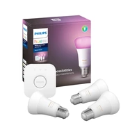 KIT DE ILUMINACIÓN PHILIPS A60 HUE 4 PIEZAS