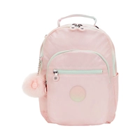 MOCHILA KIPLING SEOUL S BLUSH METALLIC