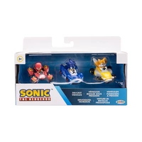 AUTOS DE COLECCIÓN JAKKS SONIC THE HEDGEHOG TEAM SONIC RACING 42241 3 UNIDADES