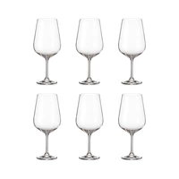 SET DE COPAS PARA VINO BOHEMIA TORI TITANIUM 850ML 6 PIEZAS