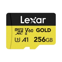 MEMORIA MICRO SD LEXAR 256GB 280-180MB GOLD