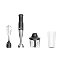 MIXER LUXOR LX-794 3 EN 1 550W 220V NEGRO - PLATA