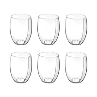 SET DE VASOS RCR WORLD'S BEST 26007020106 520ML 6 PIEZAS