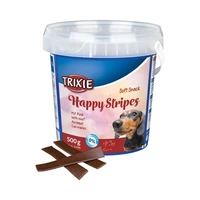 BOTE SNACK DE ENTRENAMIENTO TRIXIE HAPPY STRIPES 500GR