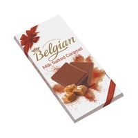 CHOCOLATE THE BELGIAN MILK SALTED CARAMEL 100GR