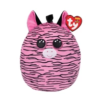 PELUCHE ZOEY ZEBRA ROSA TY SQUISH 2940