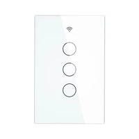 INTERRUPTOR DE LUZ SMART MOES ZS-US3-WH ZIGBEE WHITE