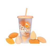 ESPONJA DE MAQUILLAJE BEAUTY CREATIONS BEBELLA LIFE IS A PEACH BLENDING CUP 6 PIEZAS