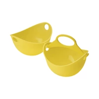 JUEGO DE MOLDES PARA HUEVO POCHÉ CUISINART CTG-00-2EP AMARILLO 3 PIEZAS