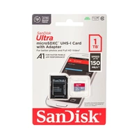 MEMORIA MICRO SD SANDISK ULTRA 150 MB/S C10 U1 1TB CON ADAPTADOR