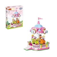 JUGUETE COGO 4566 GIRLS MERRY-GO-ROUND 430 PIEZAS