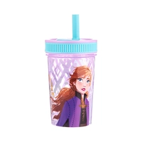 COPO COM CANUDO STOR 51086 DISNEY FROZEN 420ML