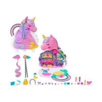 JUGUETE MATTEL HKV51 POLLY POCKET RAINBOW UNICORN