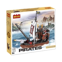 JUGUETE DE CONSTRUCCIÓN COGO PIRATES 3118 AVENGERS 167 PIEZAS