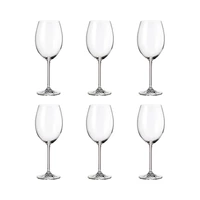 SET DE COPAS PARA VINO BOHEMIA NATALIA MÁXIMA 590ML 6 PIEZAS