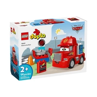 BRINQUEDO DE CONSTRUÇÃO LEGO DUPLO DISNEY PIXAR CARS MACK NA CORRIDA 10417 14 PEÇAS