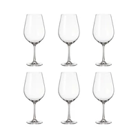 SET DE COPAS PARA VINO BOHEMIA SARAH 850ML 6 PIEZAS