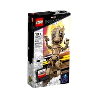 JUGUETE DE CONSTRUCCIÓN LEGO MARVEL THE INFINITY SAGA I AM GROOT 76217 476 PIEZAS