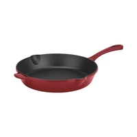 SARTÉN DE HIERRO FUNDIDO CUISINART CI22-24CR CHEF'S CLASSIC 10" ROJO