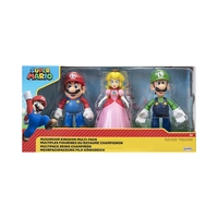 KIT DE FIGURAS JAKKS PACIFIC SUPER MARIO MULTIPACK REINO CHAMPIÑÓN 64511