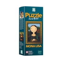 QUEBRA-CABEÇAS NIG BRINQUEDOS 0575 MONA LISA 260 PEÇAS