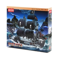 JUGUETE DE CONSTRUCCIÓN COGO PIRATES 2112 PIRATE SHIP 298 PIEZAS