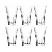 SET DE VASOS LAV TRUVA TRU362 350ML 6 PIEZAS