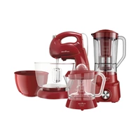 KIT DE COCINA BRITANIA TURBO BKT54V 220V ROJO 3 PIEZAS