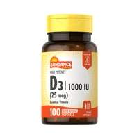 VITAMINA SUNDANCE VITAMIN D3 25MCG 1000IU 100 CÁPSULAS