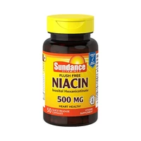 VITAMINA SUNDANCE FLUSH FREE NIACIN 500MG 50 CÁPSULAS