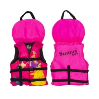 CHALECO SALVAVIDAS INFANTIL SUMAX PRINCESA SSK-PR-SS 10-25 KG