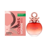 PERFUME BENETTON COLORS WOMAN ROSE INTENSO EDP 80ML