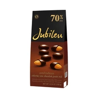 CHOCOLATE JUBILEU ALMENDRAS 70% CACAO 180GR