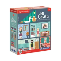 JOGO EDUCATIVO CLEMENTONI JOGANDO APRENDO MINHA CASINHA 55317