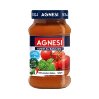 SALSA AGNESI BASILICO 400GR