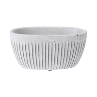 VASO DE CERÂMICA KPM 033448 20 X 11 CM BRANCO