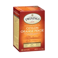 TÉ NEGRO TWININGS CEYLON ORANGE PEKOE 20 UNIDADES