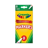 MARCADOR CRAYOLA MARKERS 58-7709 8 UNIDADES