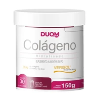 SUPLEMENTO DUOM COLÁGENO HIDROLISADO VERISOL FRUTOS ROJOS 150GR