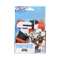 MINI LANZADOR DE DARDOS HASBRO NERF FORTNITE MICRO TAC SMG F3812