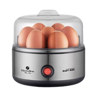 COCEDOR DE HUEVOS ELECTROBRAS EASY EGG EBEG-07 380W 220V PLATA - NEGRO