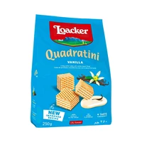 GALLETITA WAFER LOACKER QUADRATINI VANILLA 220GR