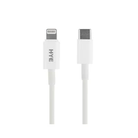 CABLE HYE HYE180 USB-C A LIGHTNING 1M BLANCO