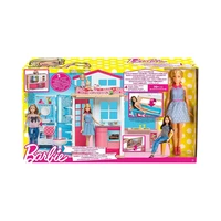 JUGUETE MATTEL DVV48 BARBIE HOUSE & DOLL