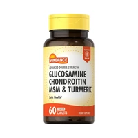 Suplemento Glucosamina Condroitina con MSM y Cúrcuma Sundance 60 Capsulas