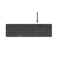 TECLADO HAVIT HVKB-KB252-BK ULTTRA SLIM