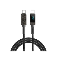 CABO WIWU WI-C038 USB-C A USB-C 1.2M PRETO