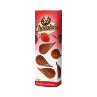 CHOCOLATE HAMLET 36 CHOCOLA'S CRISPY STRAWBERRY 125G