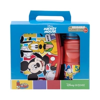 KIT MERENDERO + BOTELLA STOR DISNEY HOME MICKEY MOUSE 74373